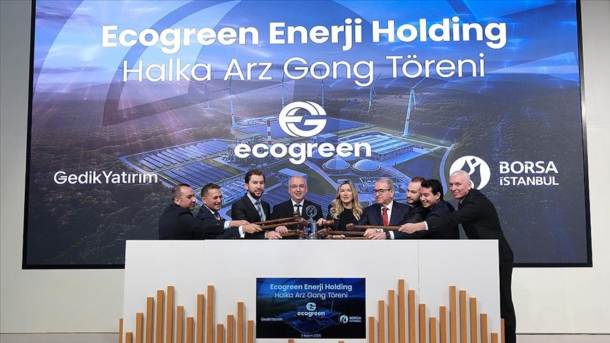 Borsa İstanbul'da gong Ecogreen Enerji Holding için çaldı