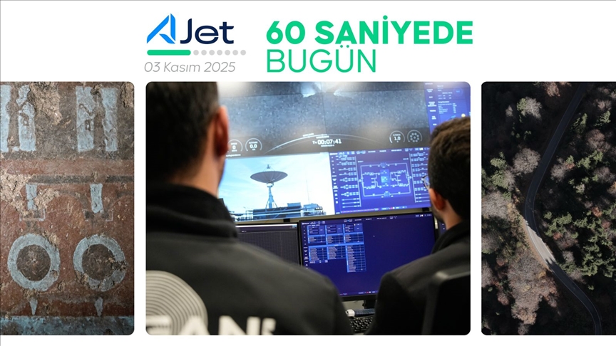 60 saniyede bugün (03 Kasım 2025)
