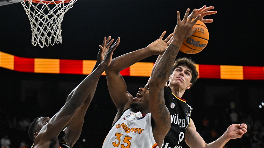 Galatasaray MCT Technic, FIBA Şampiyonlar Ligi'nde yarın Würzburg Baskets'e konuk olacak