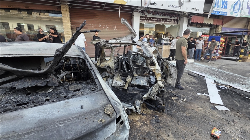 2 killed, 7 injured in Israeli drone strikes in southern Lebanon