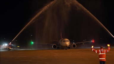 سەرلەنوێ گەشتەکانی هێڵی ئاسمانیی تورکیا بۆ شاری سلێمانی دەستیپێکردەوە