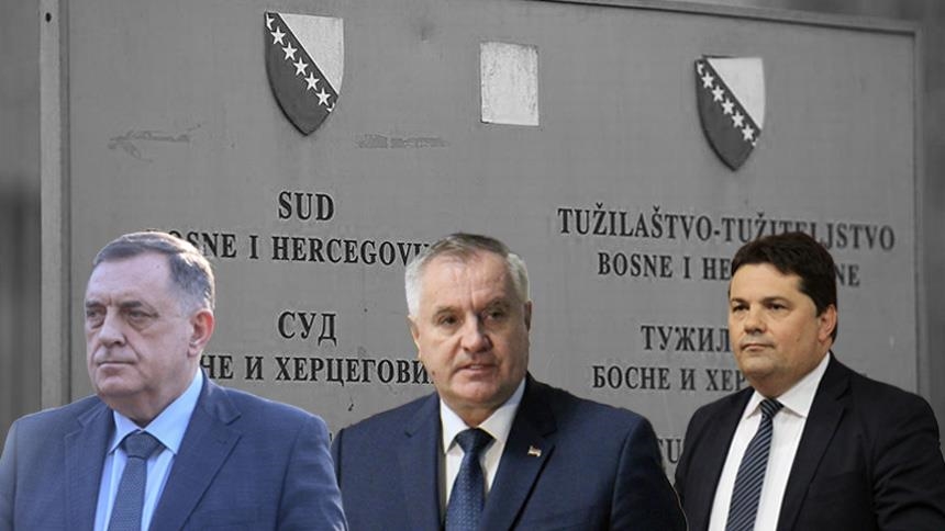 Obustavljena istraga protiv Dodika, Viškovića i Stevandića za napad na ustavni poredak