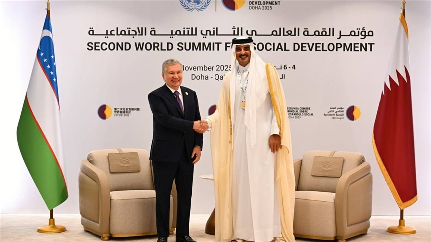 Лидеры Узбекистана и Катара обсудили расширение стратегического партнерства