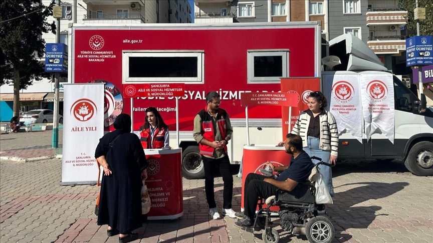 Mobil Sosyal Hizmet Merkezleri ile 226 bin 668 vatandaşa ulaşıldı