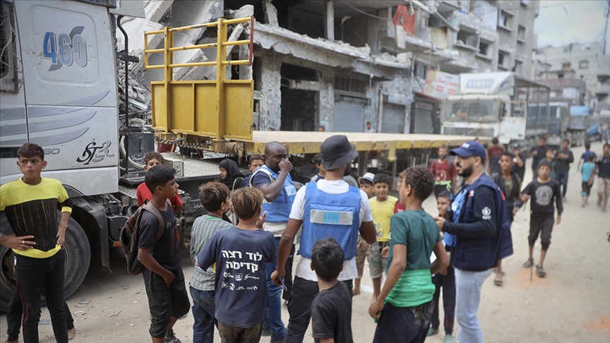 WFP, ateşkesin ardından Gazze Şeridi'nde 1 milyon kişiye gıda paketleri ulaştırdıklarını kaydetti 