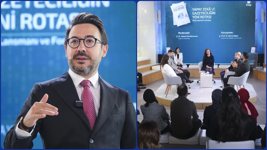 AA'nın "Yapay Zeka ve Gazeteciliğin Yeni Rotası-Dijital Çağda Medya Okuryazarlığı" kitabı tanıtıldı