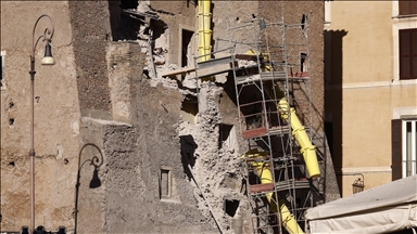 Italie : Un ouvrier secouru vivant après l’effondrement partiel d’une tour médiévale à Rome