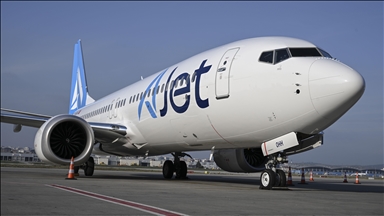 AJet'in fabrika çıkışlı 7'nci "Boeing 737-8 MAX" uçağı İstanbul'a geldi