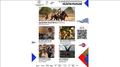 Filistin filmleri "13. Boğaziçi Film Festivali"nde izleyiciyle buluşacak