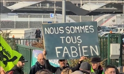 Rassemblement de cheminots à Paris après la convocation policière d’un syndicaliste