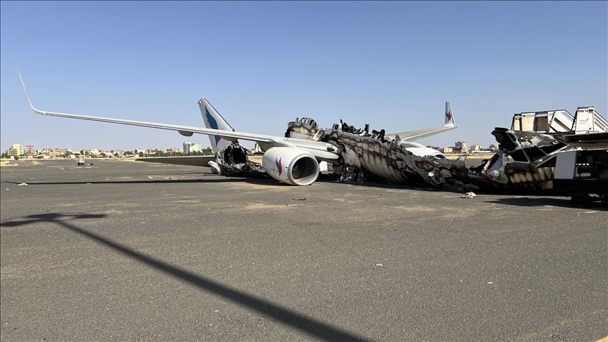 جيش السودان: سقوط طائرة شحن ومقتل طاقمها بسبب عطل فني