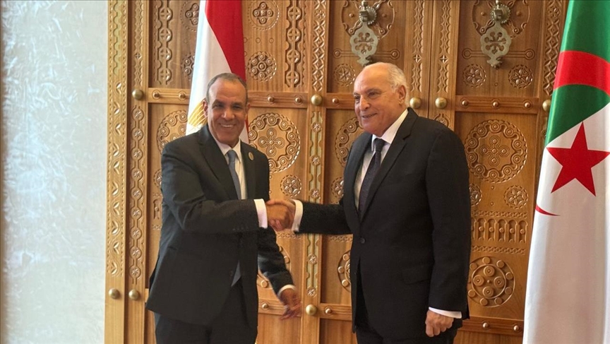 الجزائر ومصر تبحثان تثبيت اتفاق غزة وتحضير اجتماع دول جوار ليبيا