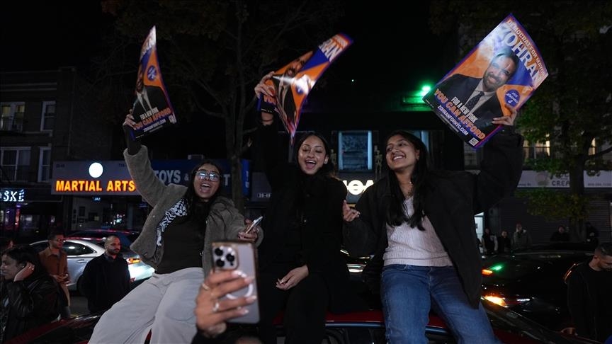 Kemenangan bersejarah Zohran Mamdani disambut meriah warga Muslim New York