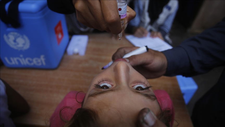 UN launches 'catch-up' vaccination campaign for 44,000 children in Gaza