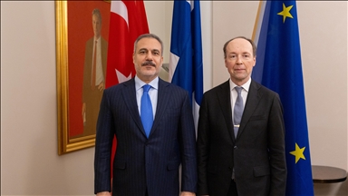 فيدان يلتقي رئيس البرلمان الفنلندي