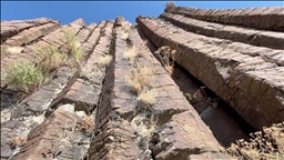 Kars'taki milyonlarca yıllık bazalt sütunlar akademik çalışmayla literatüre girdi