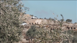 Illegal Israeli settlers injure 5 Palestinians, torch farmland in West Bank attacks