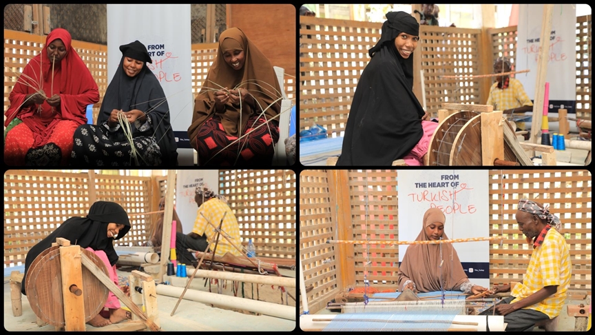 TİKA'dan Somalili kadın girişimcilere ekipman ve malzeme desteği