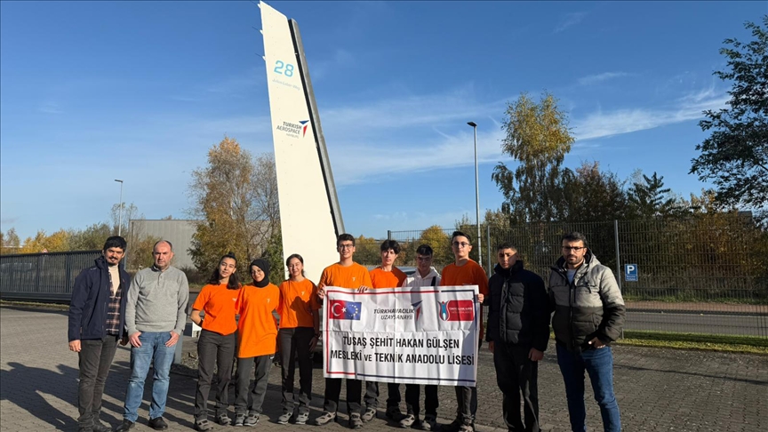 TUSAŞ Erasmus projesiyle Türk öğrenciler, Avrupa'da Türkiye'yi temsil ediyor