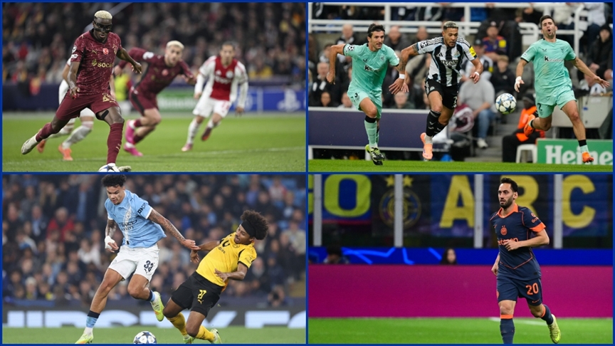UEFA Şampiyonlar Ligi'nde 4. hafta maçları sona erdi