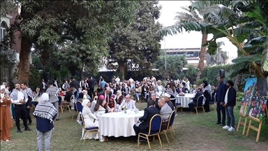 سفارة تركيا بالقاهرة تنظم فعالية دعم للأسر الفلسطينية