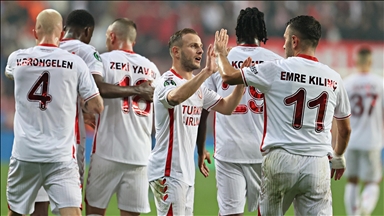 Samsunspor, UEFA Konferans Ligi'nde Hamrun Spartans'ı 3-0 yendi