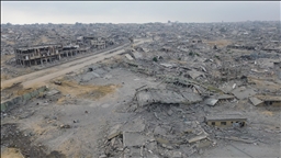 Сцени на тотално уништување во западна Газа по израелските напади