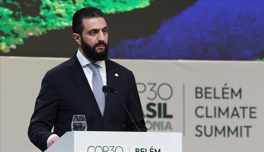 Le président syrien Al-Charaa rencontre Macron, Starmer et Schoof en marge de la COP30 au Brésil