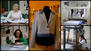 Unutulmaya yüz tutmuş geleneksel "Hacılar bezi"ni usta eller geleceğe taşıyor