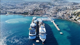 Türkiye limanlarına gelen kruvaziyer yolcu sayısı 10 ayda 2 milyonu aşarak rekor kırdı