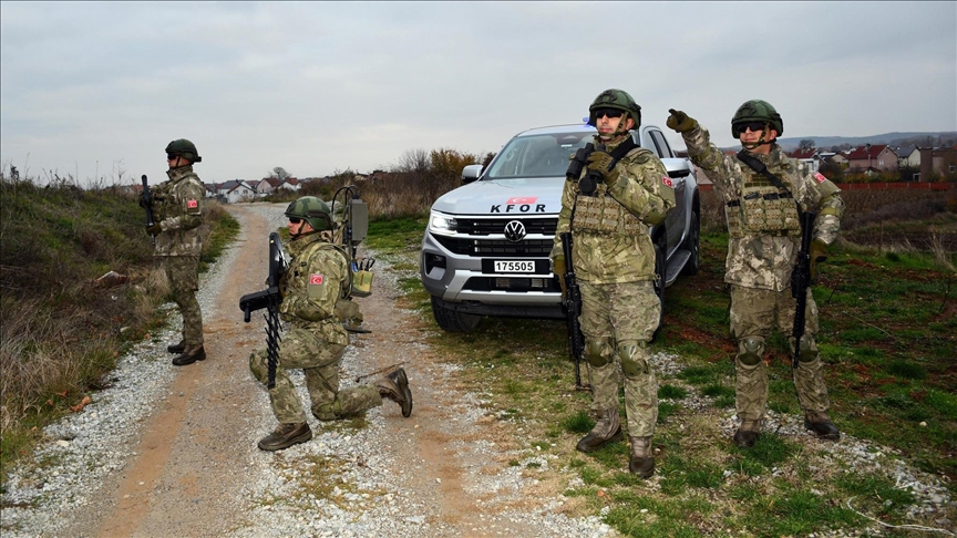 Kosovo: les troupes turques poursuivent leurs patrouilles dans le cadre de la mission KFOR