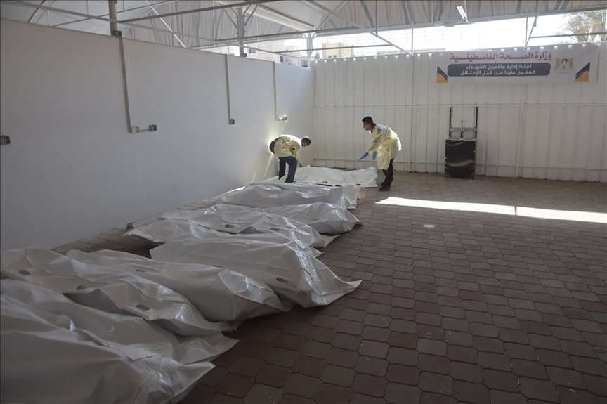 وزارت بهداشت غزه: 15 جسد اسرای فلسطینی از اسرائيل تحویل گرفته شد