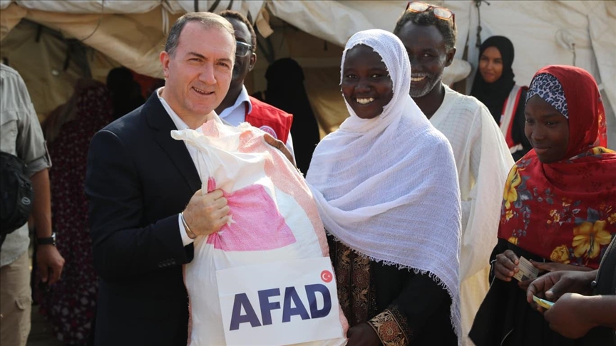AFAD'dan Sudan'da 1500 aileye gıda desteği