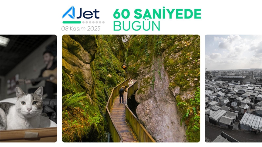 60 saniyede bugün (08 Kasım 2025)