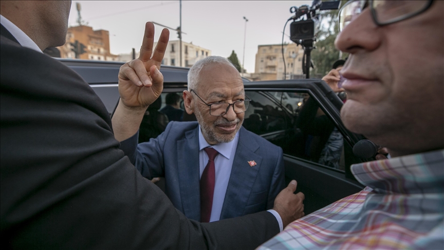 Tunisia’s Ennahdha leader Rached Ghannouchi launches hunger strike