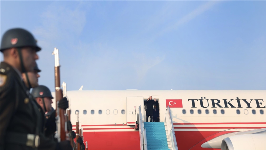 أردوغان يتوجه إلى أذربيجان للمشاركة في "يوم النصر"