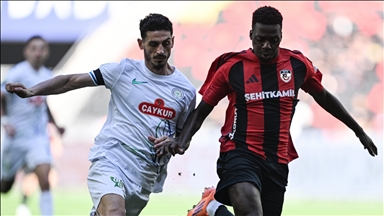 Gaziantep FK-Çaykur Rizespor müsabakası beraberlikle sona erdi