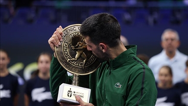 تنس.. الصربي نوفاك ديوكوفيتش يحقق لقبه 101 خلال مسيرته 