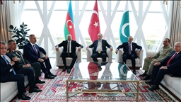 Presidenti turk takon liderët e Azerbajxhanit dhe Pakistanit në Baku