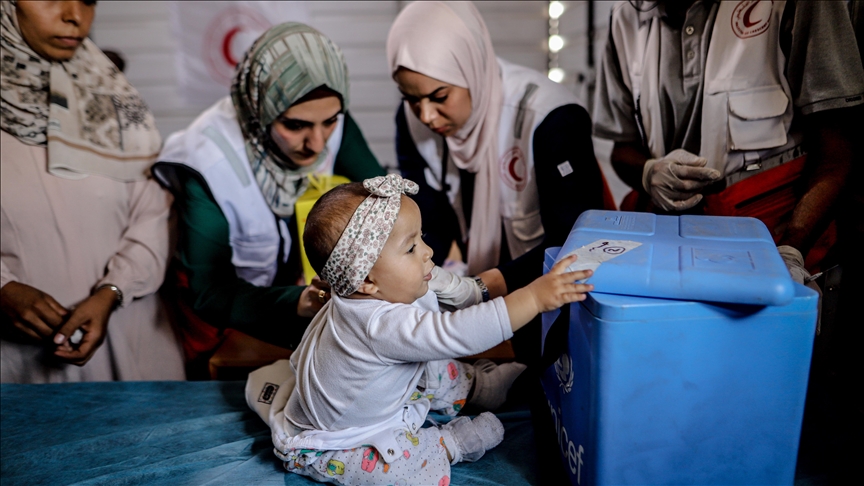 Министерството за здравство на Газа започна кампања за вакцинација на децата