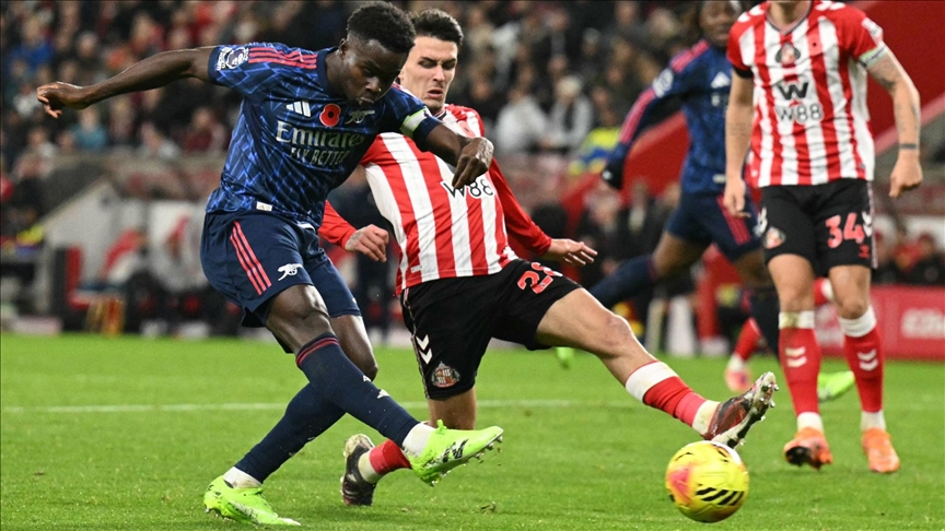 قدم.. سندرلاند يعرقل مسيرة انتصارات أرسنال بالتعادل 2-2