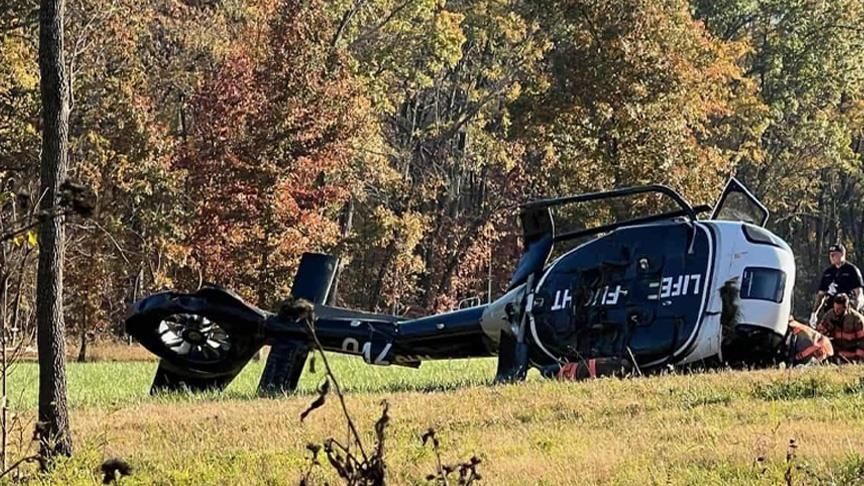 مصرع شخص وإصابة اثنين جراء تحطم مروحية في تينيسي الأمريكية