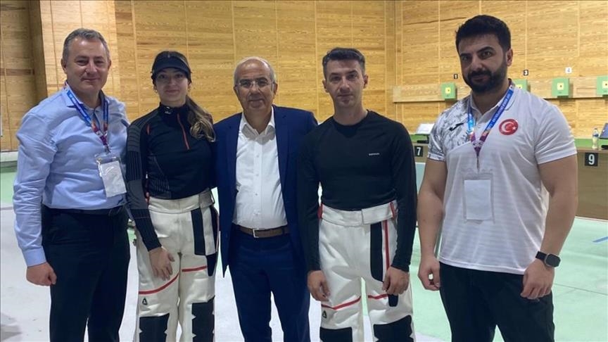 تركيا تفوز ببرونزية بطولة العالم في الرماية فئة البندقية الهوائية