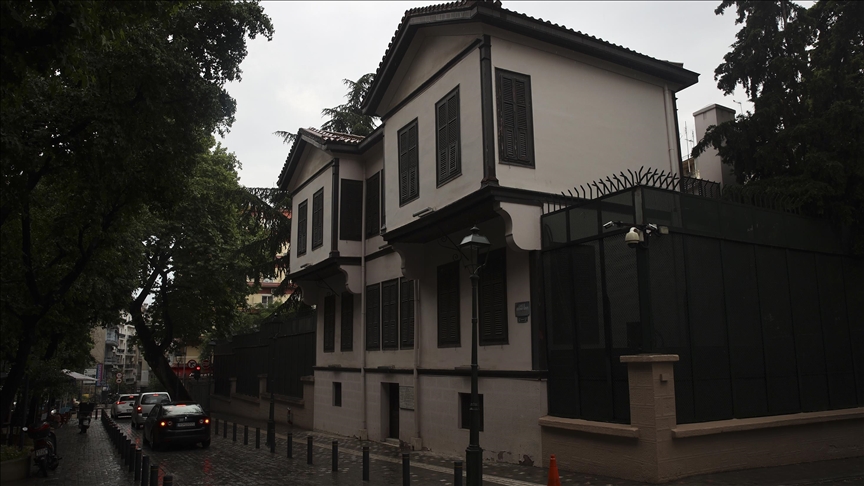 Türkiye opens restored Ataturk House in Greece's Thessaloniki city
