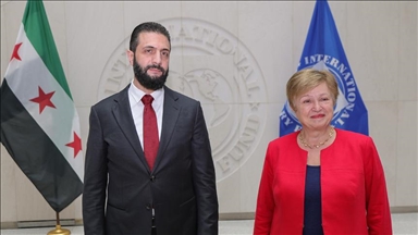 واشنطن.. الرئيس السوري يلتقي المديرة العامة لصندوق النقد الدولي 