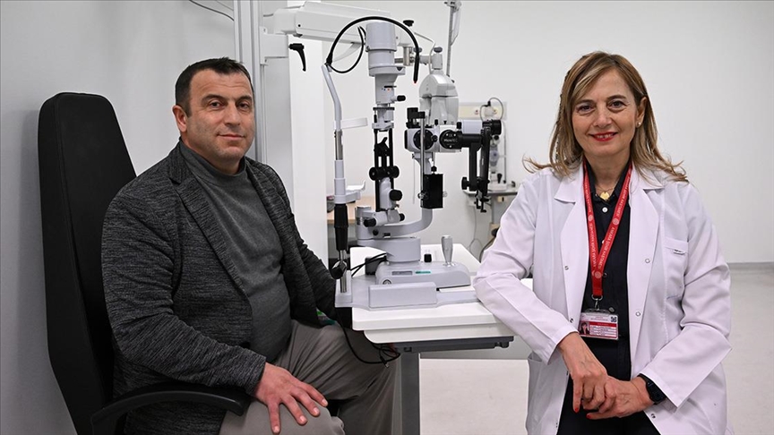Kornea nakliyle görme yetisini yeniden kazandı