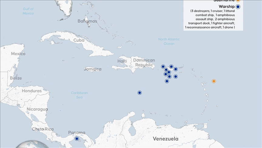 Al menos 6 muertos en un nuevo ataque de EEUU contra presuntas narcolanchas en el mar Caribe  