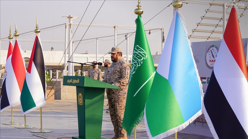 Multinational military drill begins at Saudi naval base to bolster Red Sea security