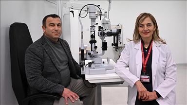 Kornea nakliyle görme yetisini yeniden kazandı