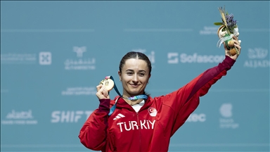 Milli halterciler 6. İslami Dayanışma Oyunları'nda günü, 3 altın 2 gümüş ve 1 bronz madalyayla tamamladı